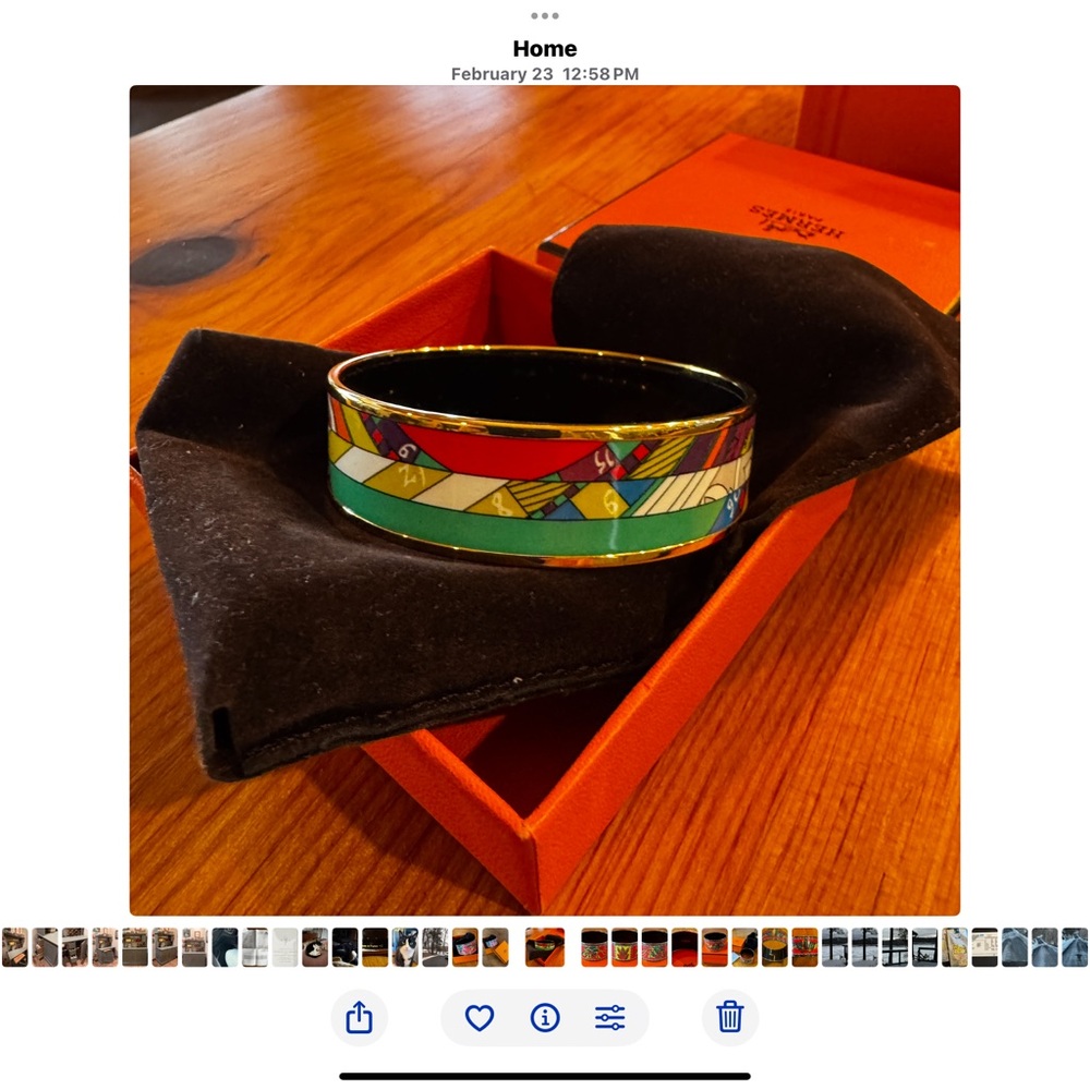 Hermes Astrologie Enamel Bangle